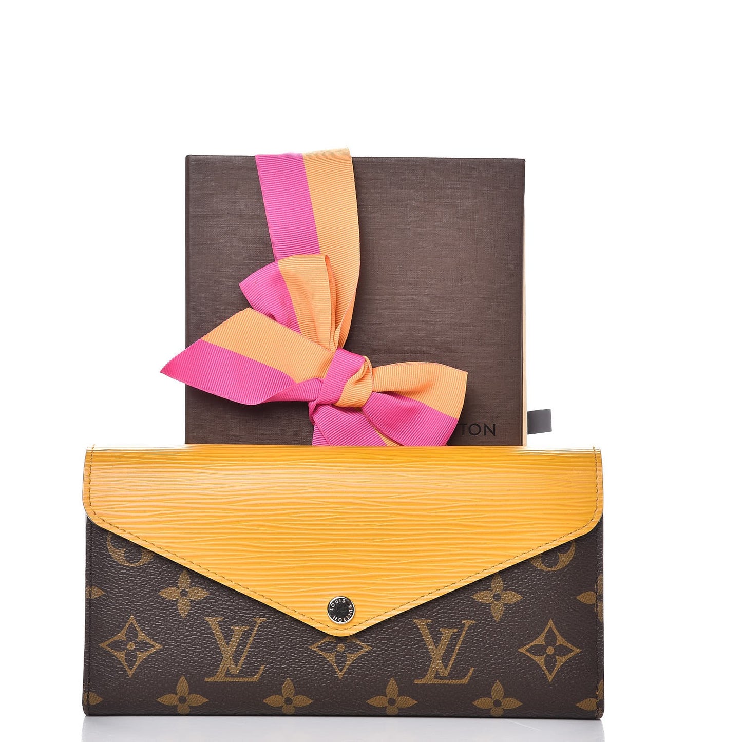 Monogram Epi Marie-Lou Long Wallet Mimosa