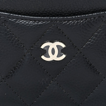 Chanel Caviar Quilted Card Holder Black 9 of 10