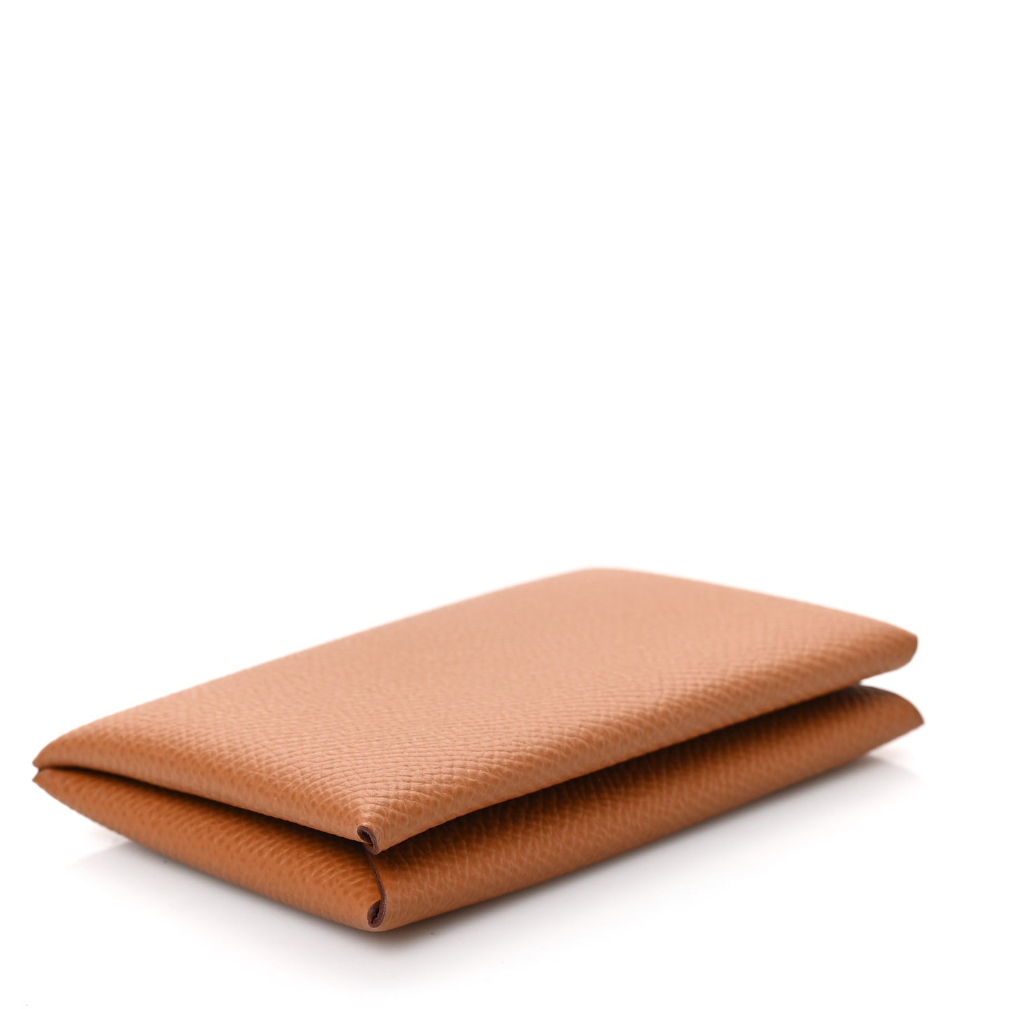 Epsom Calvi Card Case Gold