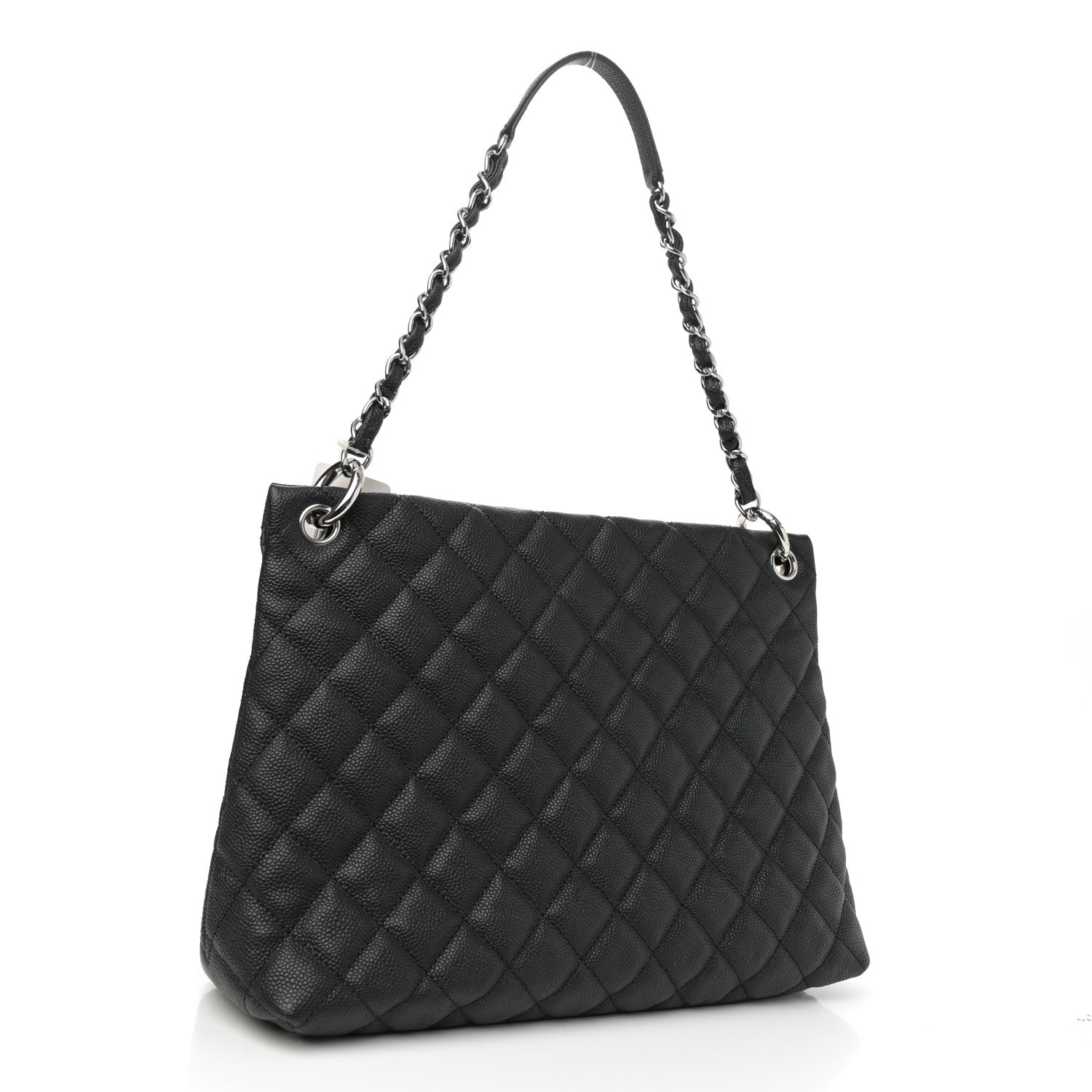 Chanel Caviar Quilted Easy Zip Tote Black 3 of 11