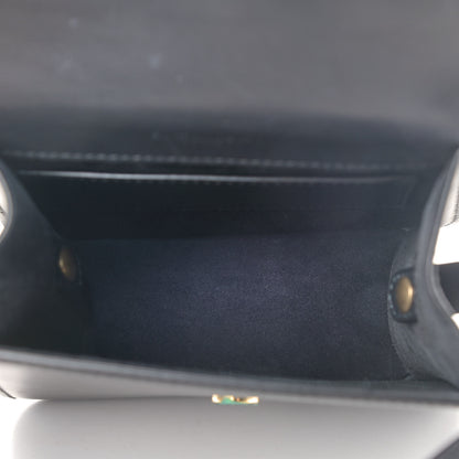 Saint Laurent Smooth Calfskin North South Kaia Satchel Black 5 of 12