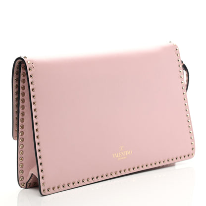 Valentino Garavani Nappa Micro Rockstud Wristlet Clutch Water Rose 3 of 9