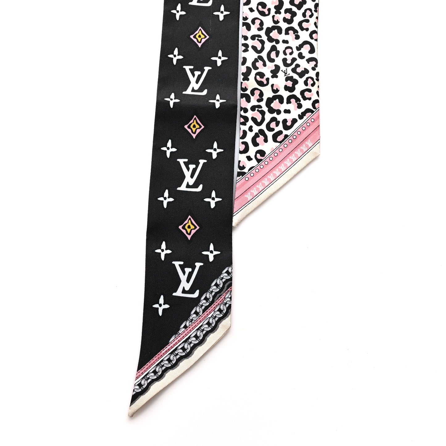 Silk Monogram Wild At Heart BB Bandeau Black