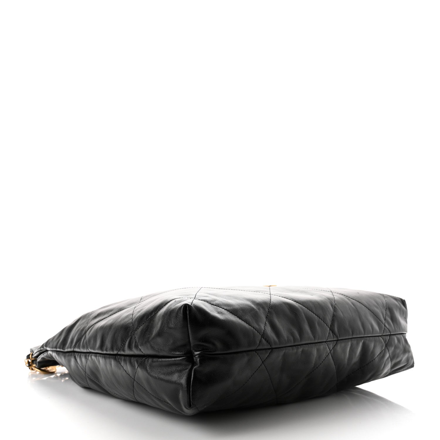 Chanel Shiny Calfskin Quilted Large Chanel 22 Black 5 of 11