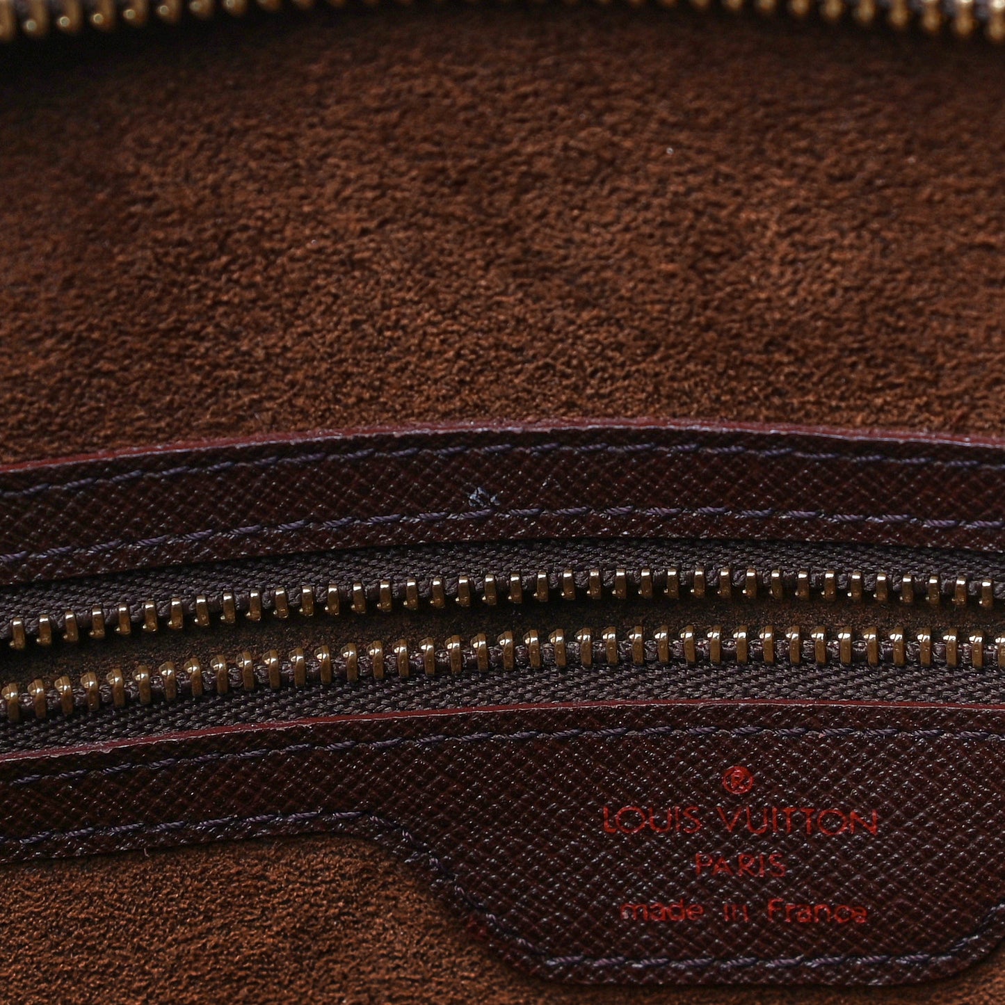 Damier Ebene Sac Plat