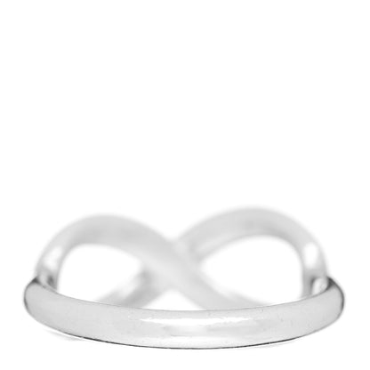 Tiffany Sterling Silver Infinity Ring 49 5 4 of 5