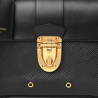 Louis Vuitton Epi One Handle Flap Bag Black 7 of 10