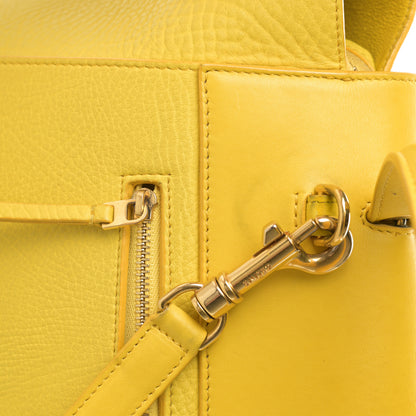 Celine Elephant Calfskin Mini Belt Bag Sun Yellow 18 of 21