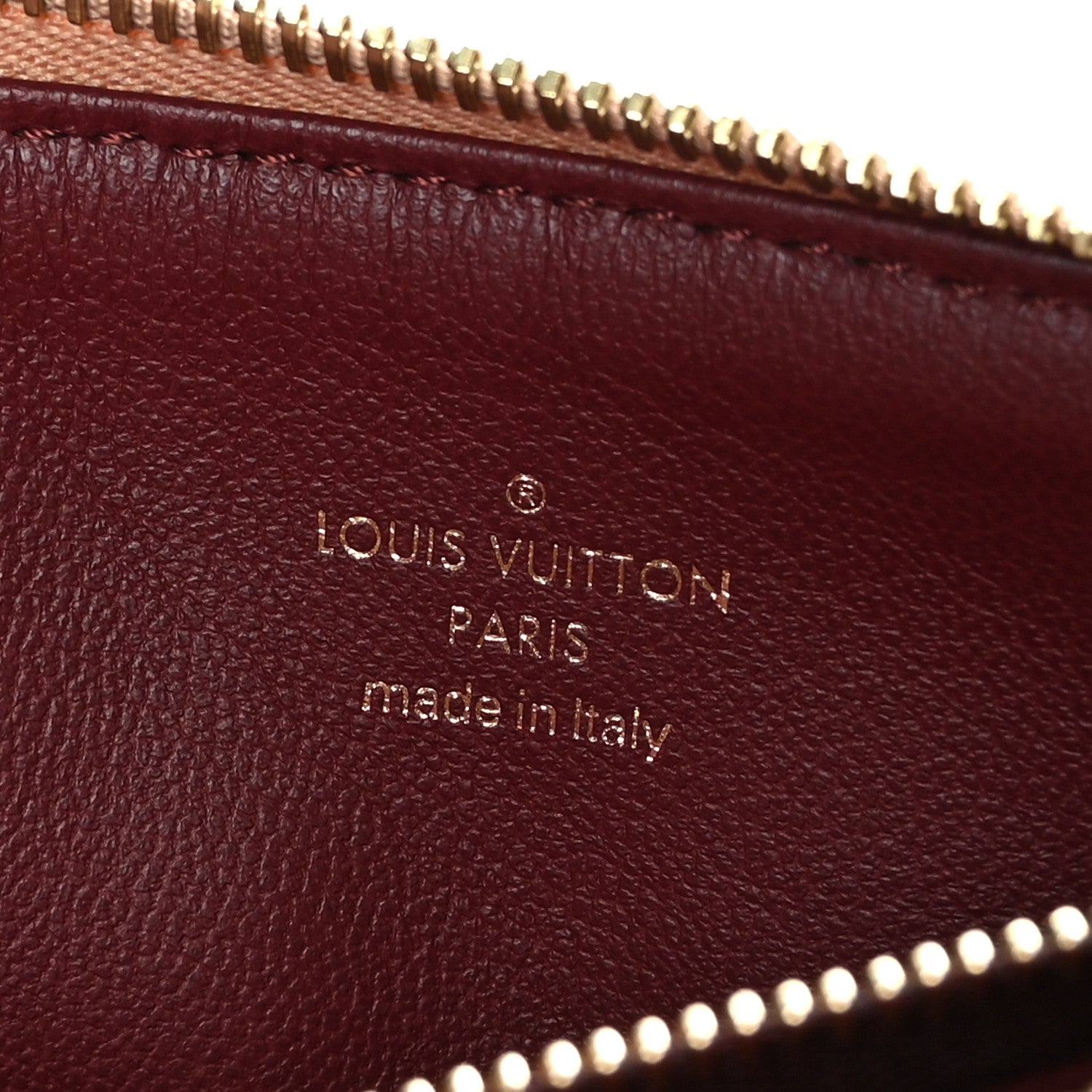 Louis Vuitton Metallic Lambskin Embossed Monogram Coussin BB Pink Gold 7 of 9