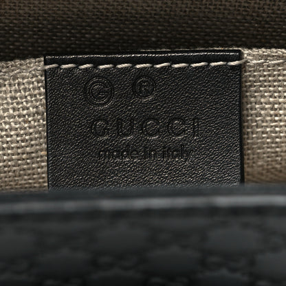 Gucci Microguccissima Medium Emily Chain Shoulder Bag Black 6 of 13