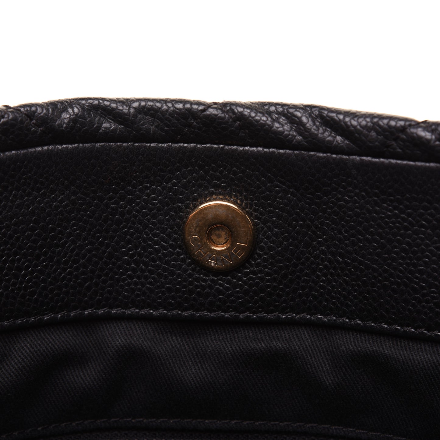 Caviar Quilted CC Timeless Soft Tote Black