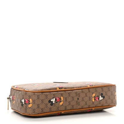 Gucci X DISNEY Mini Vintage GG Supreme Monogram Mickey Mouse Small Belt Bag Beige Vintage Sun Oil 4 of 11