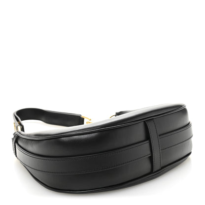 Celine Smooth Calfskin Medium Strap Ava Shoulder Bag Black 4 of 11