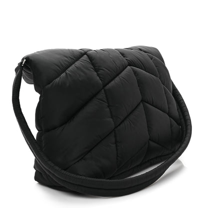 Saint Laurent Econyl Nylon Lou Puffer Messenger Black 3 of 11