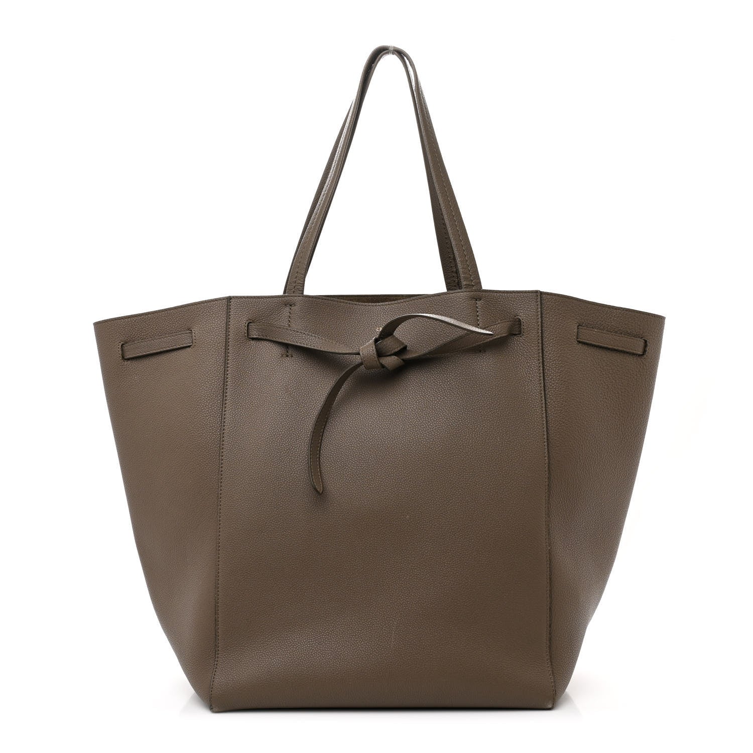Celine Soft Grained Calfskin Medium Belt Cabas Phantom Taupe 1 of 12