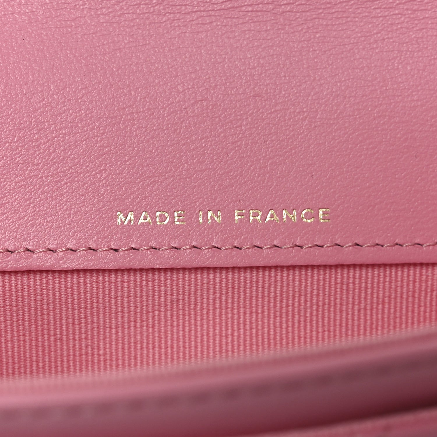 Chanel Lambskin Quilted Flap Card Holder Wallet Pink 7 of 9