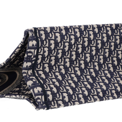 Christian Dior Oblique Large Book Tote Blue Multicolor 8 of 9