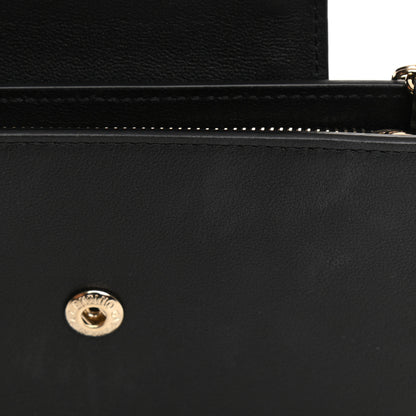 Valentino Garavani Calfskin Rockstud Phone Case With Chain Black 24 of 25