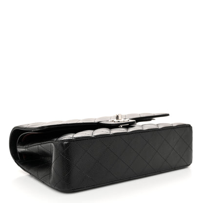 Chanel Caviar Quilted Medium Double Flap Black 4 of 12
