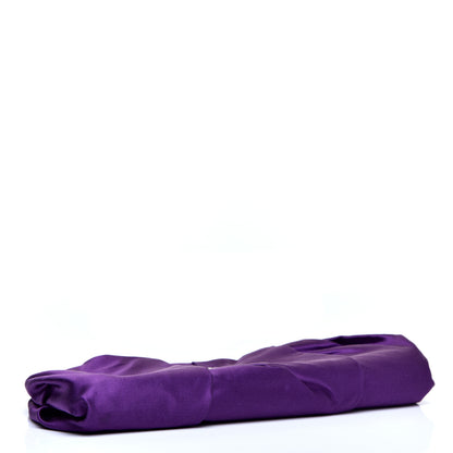Prada Satin Pochette Clutch Viola 4 of 10