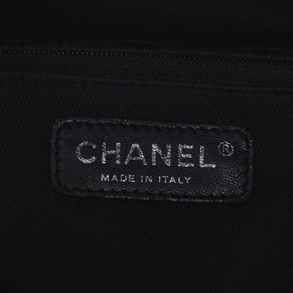 Chanel Calfskin Drawstring Bag Black 6 of 7