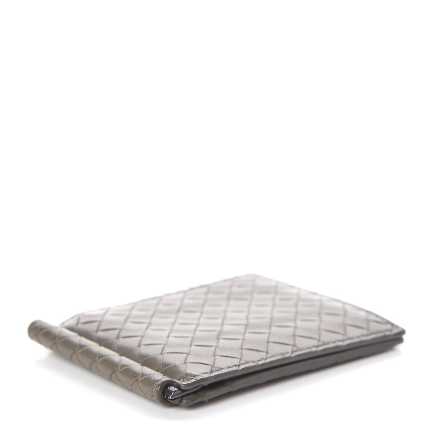 Bottega Veneta Nappa Intrecciato Bi-Fold Money Clip Wallet Shadow 4 of 7