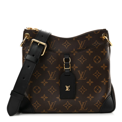 Louis Vuitton Monogram Odeon PM Black 1 of 10