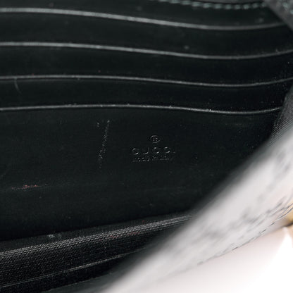 Gucci Guccissima Icon Chain Wallet Black 6 of 12
