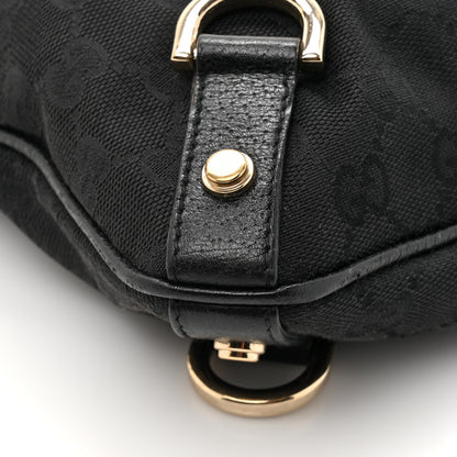 Gucci Monogram Abbey Messenger Bag Black 12 of 13