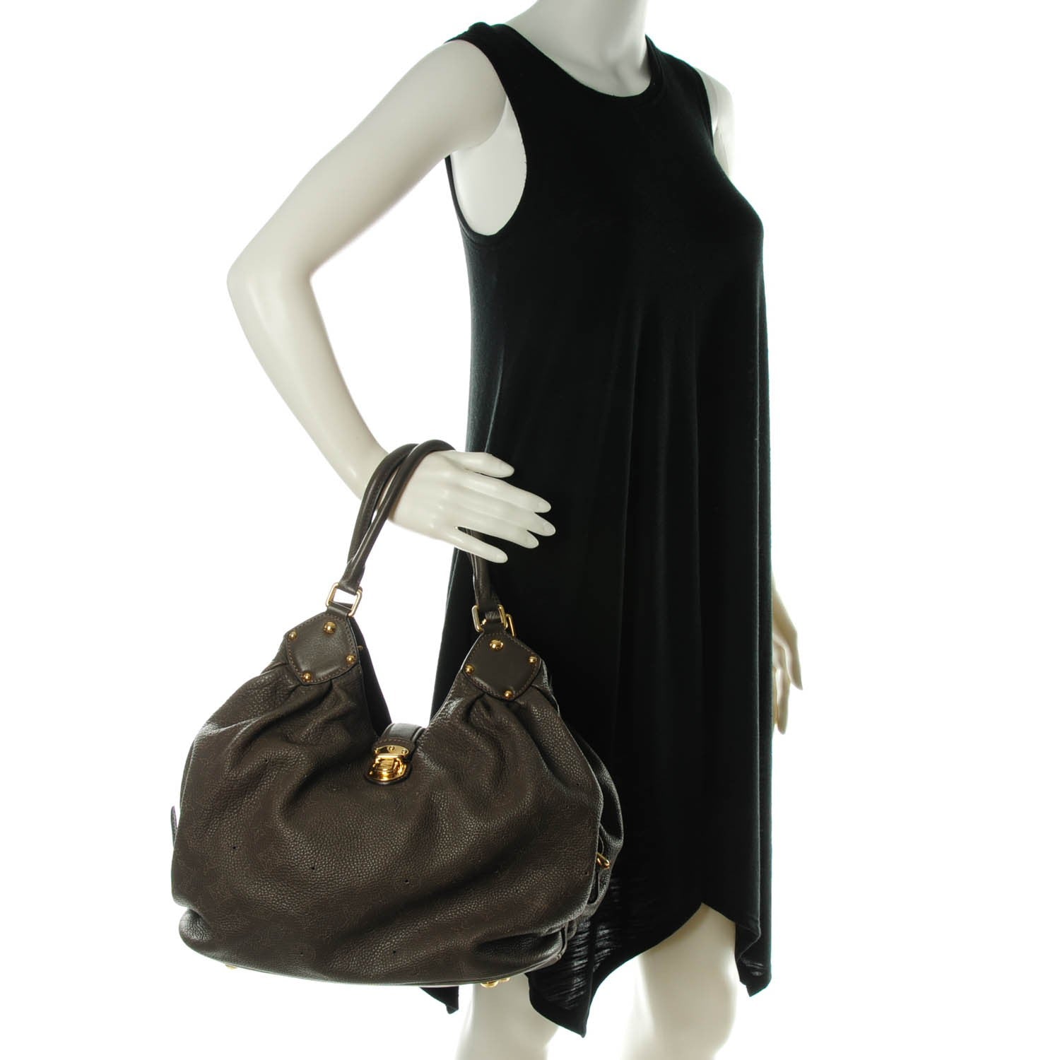 Louis Vuitton Mahina L Elephant Gris 2 of 7