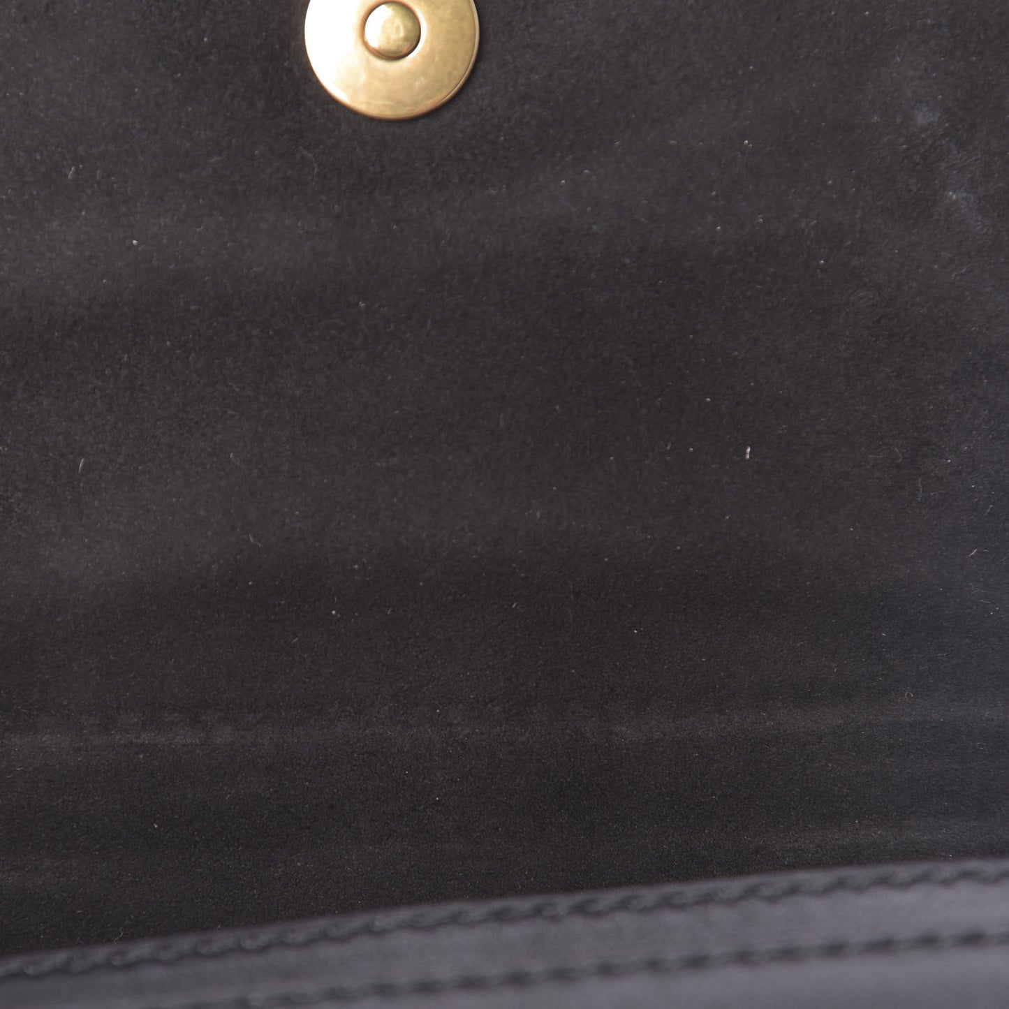 Calfskin J'Adior Wallet on Chain Pouch Black