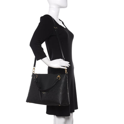 Louis Vuitton Empreinte V Tote MM Black 2 of 12