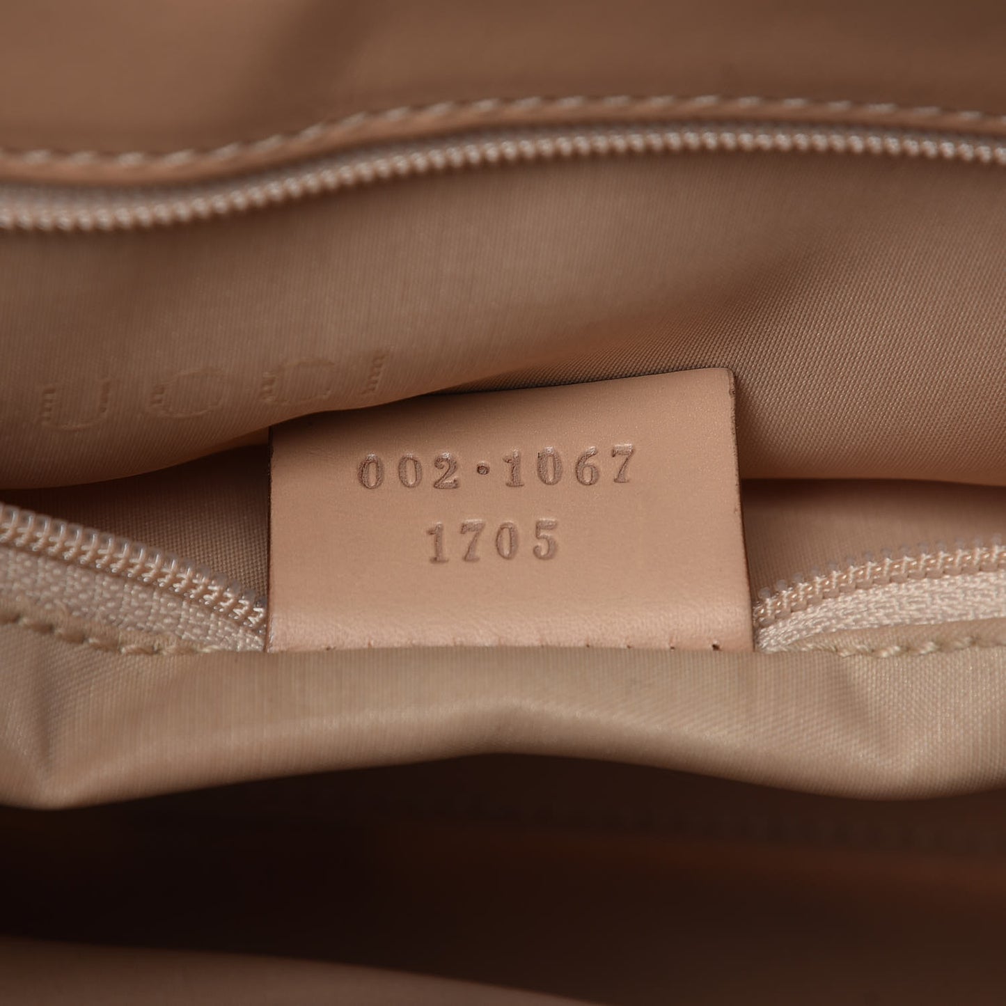 Canvas Small Jackie O Hobo Beige