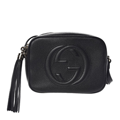 Gucci Pebbled Calfskin Small Soho Disco Bag Black 1 of 9