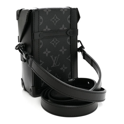 Louis Vuitton Monogram Eclipse Vertical Trunk Wearable Wallet Black 3 of 9