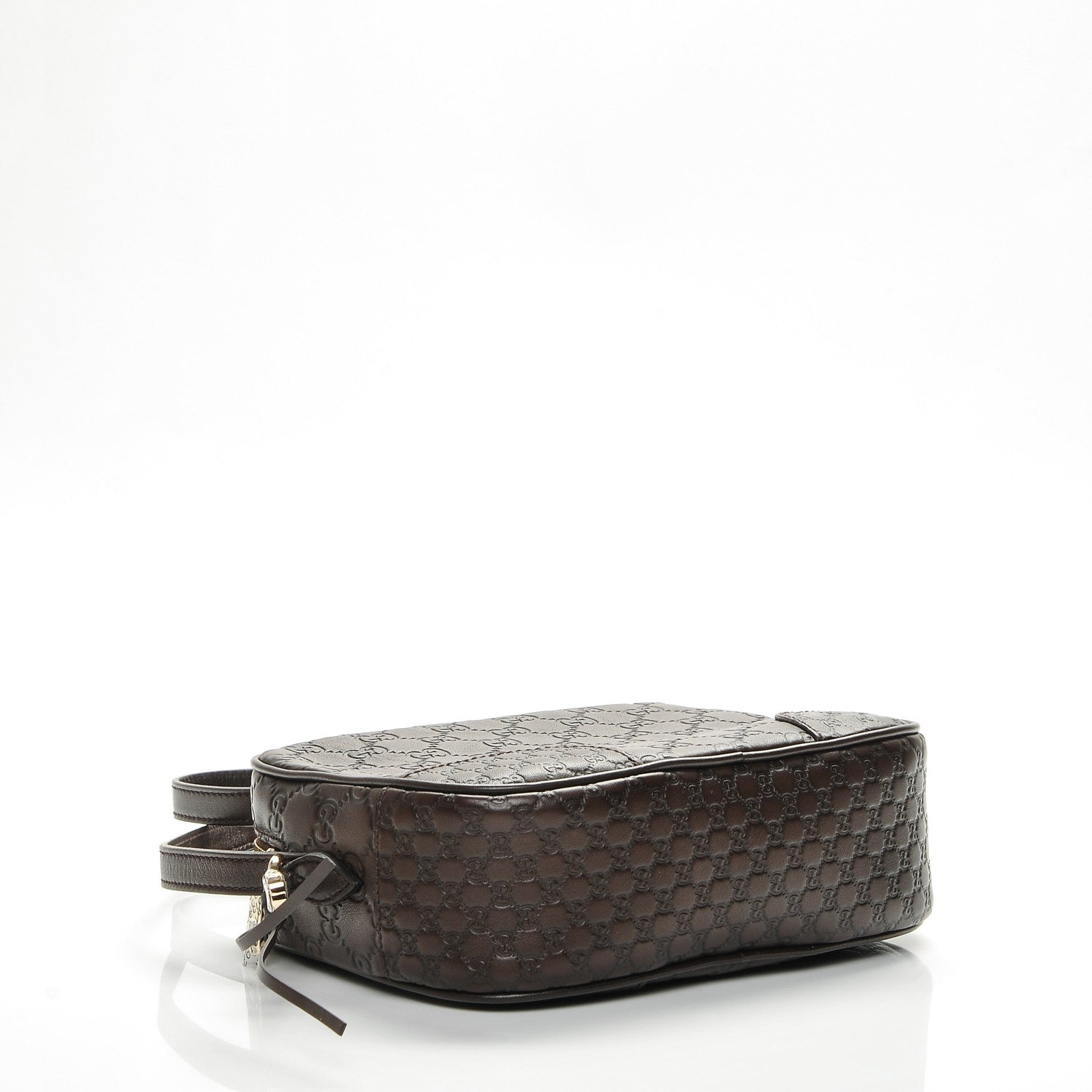 Gucci Guccissima Mini Bree Messenger Bag Chocolate 4 of 7