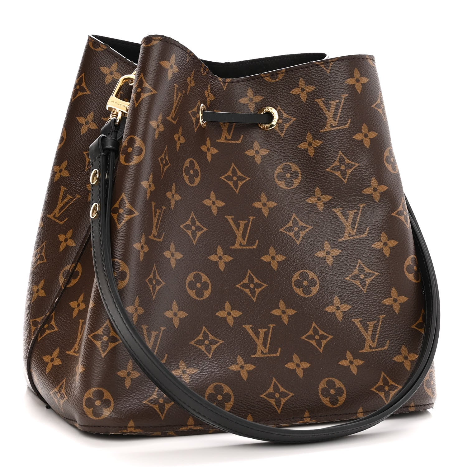 Louis Vuitton Monogram Neonoe MM Black 3 of 11