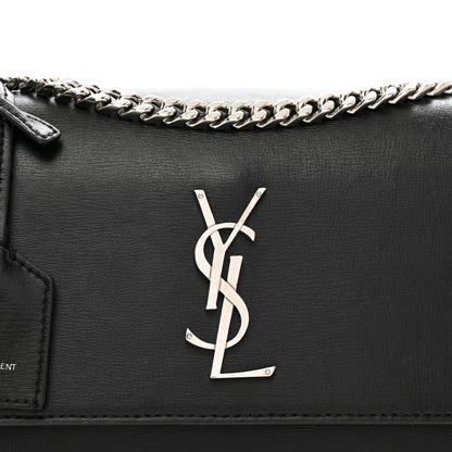 Saint Laurent Calfskin Medium Monogram Sunset Black 5 of 12