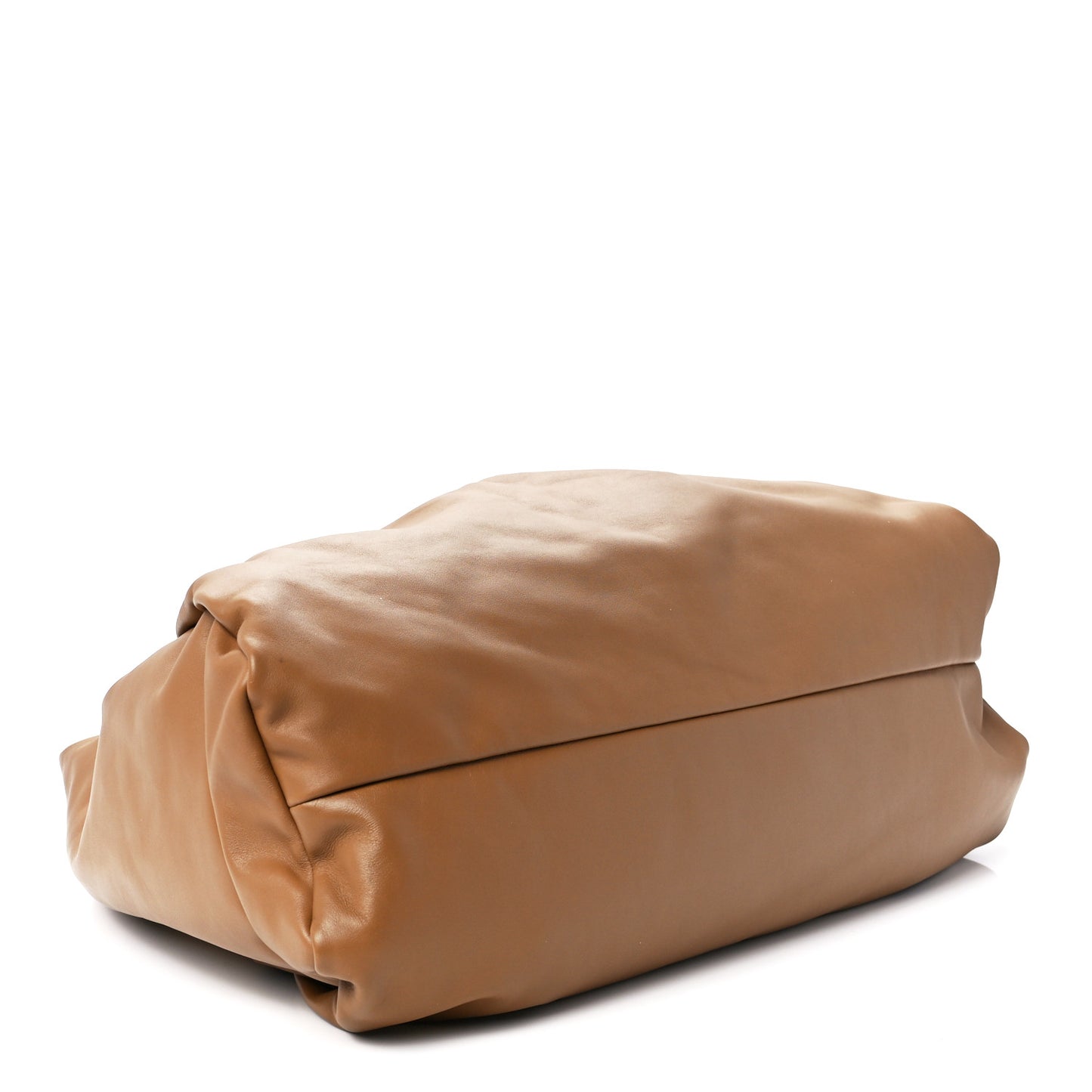 Smooth Butter Calfskin Large The Shoulder Pouch Cammello