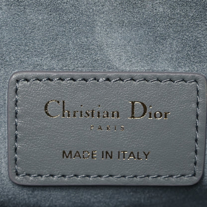 Christian Dior Calfskin Macrocannage Medium Book Tote Grey 7 of 14