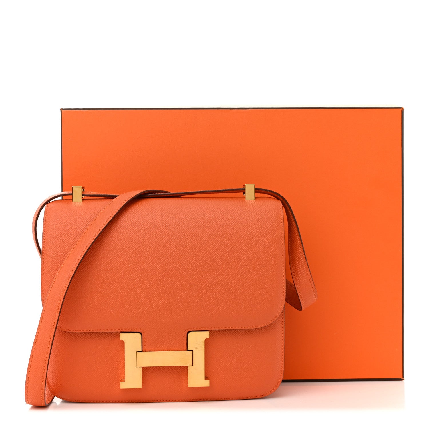 Hermes Epsom Constance 24 Orange 31 of 31