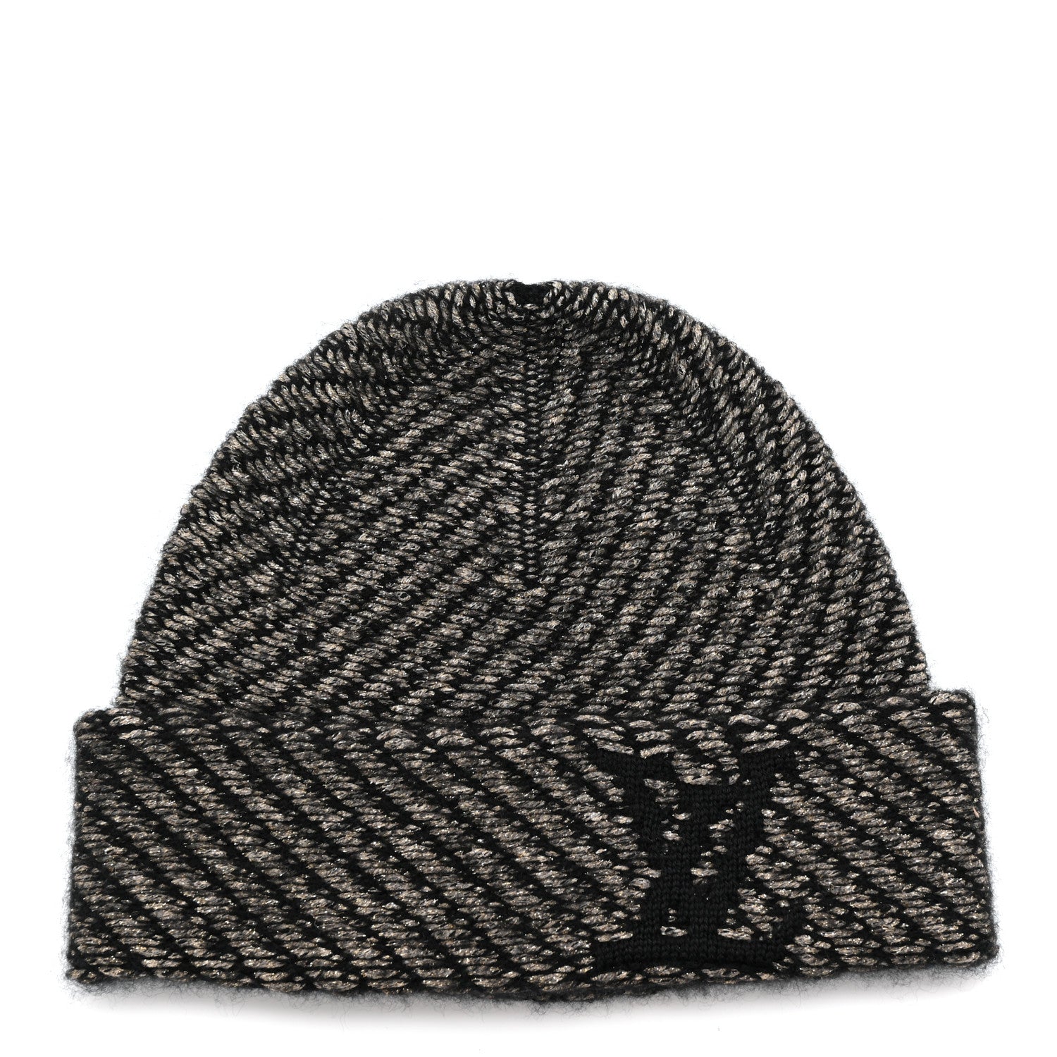 Louis Vuitton Wool Cashmere Warm Me Up Bonnet Beanie Hat Black 1 of 6
