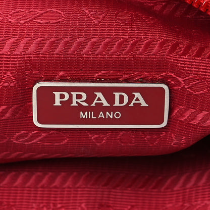 Prada Tessuto Nylon Mini Re-Edition 2000 Bag Rosso 6 of 17