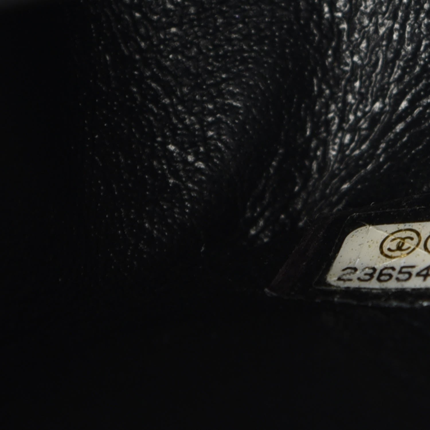 Chanel Crumpled Calfskin Quilted Medium Double Flap So Black 8 of 8