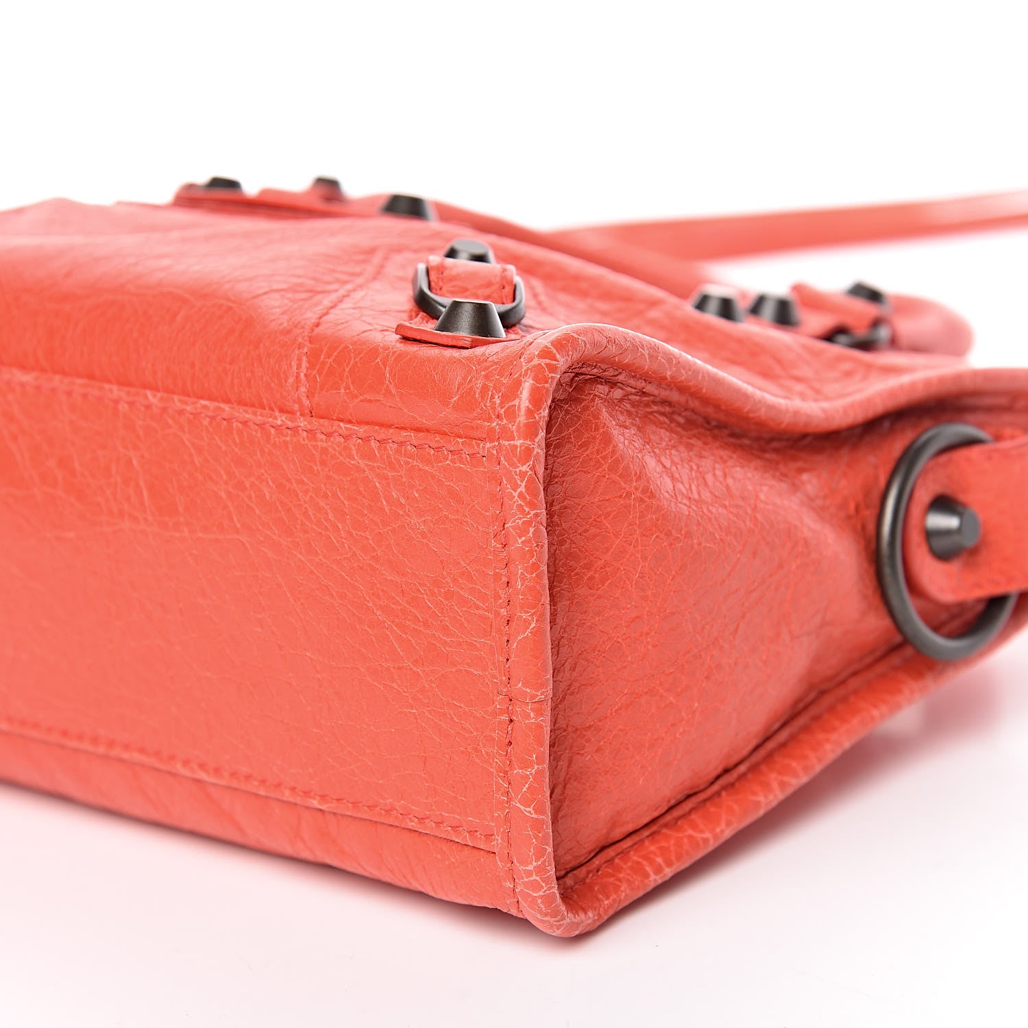 Balenciaga Agneau Classic Hardware Mini City Rose Corail 9 of 12
