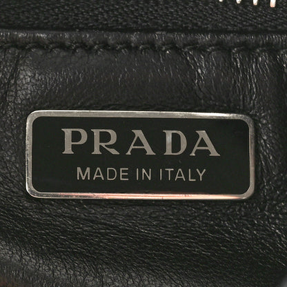 Prada Nappa Soft Padded Re-Edition 2002 Moon Bag Black 6 of 9