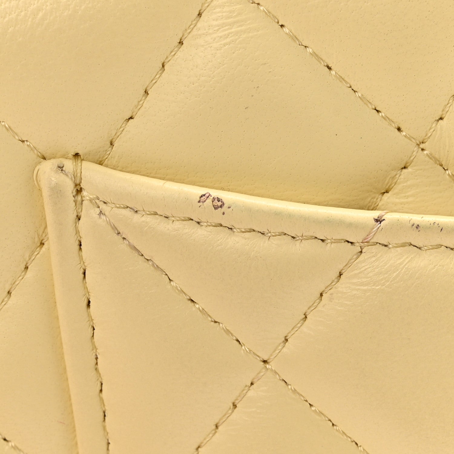 Chanel Lambskin Quilted Sweet Camellia Wallet on Chain WOC Yellow 14 of 14