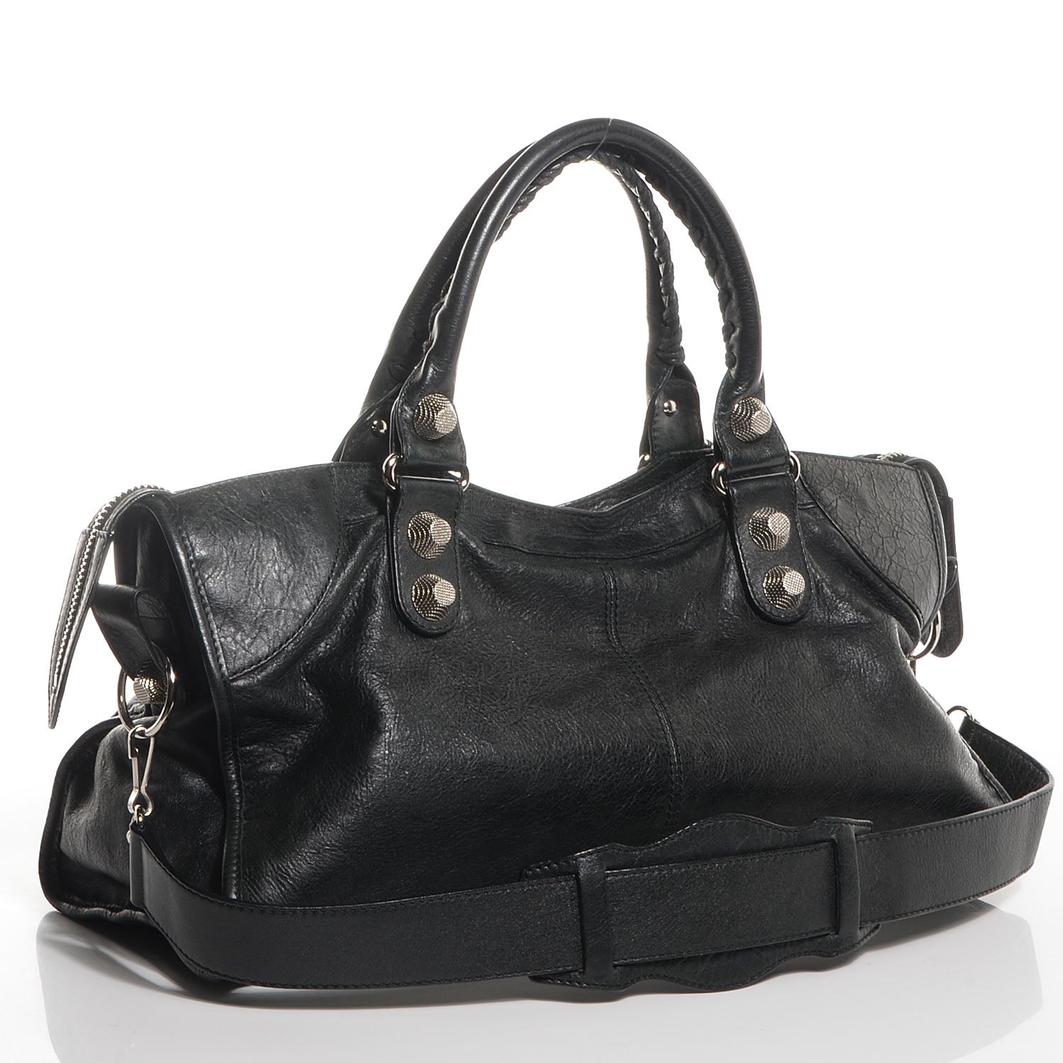 Balenciaga Agneau Giant 21 Silver Hardware Part Time Black 6 of 13