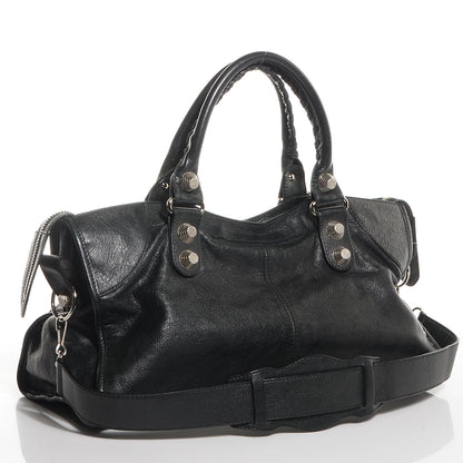 Balenciaga Agneau Giant 21 Silver Hardware Part Time Black 6 of 13