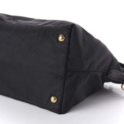 Prada Tessuto Nylon Saffiano Tote Black 7 of 11